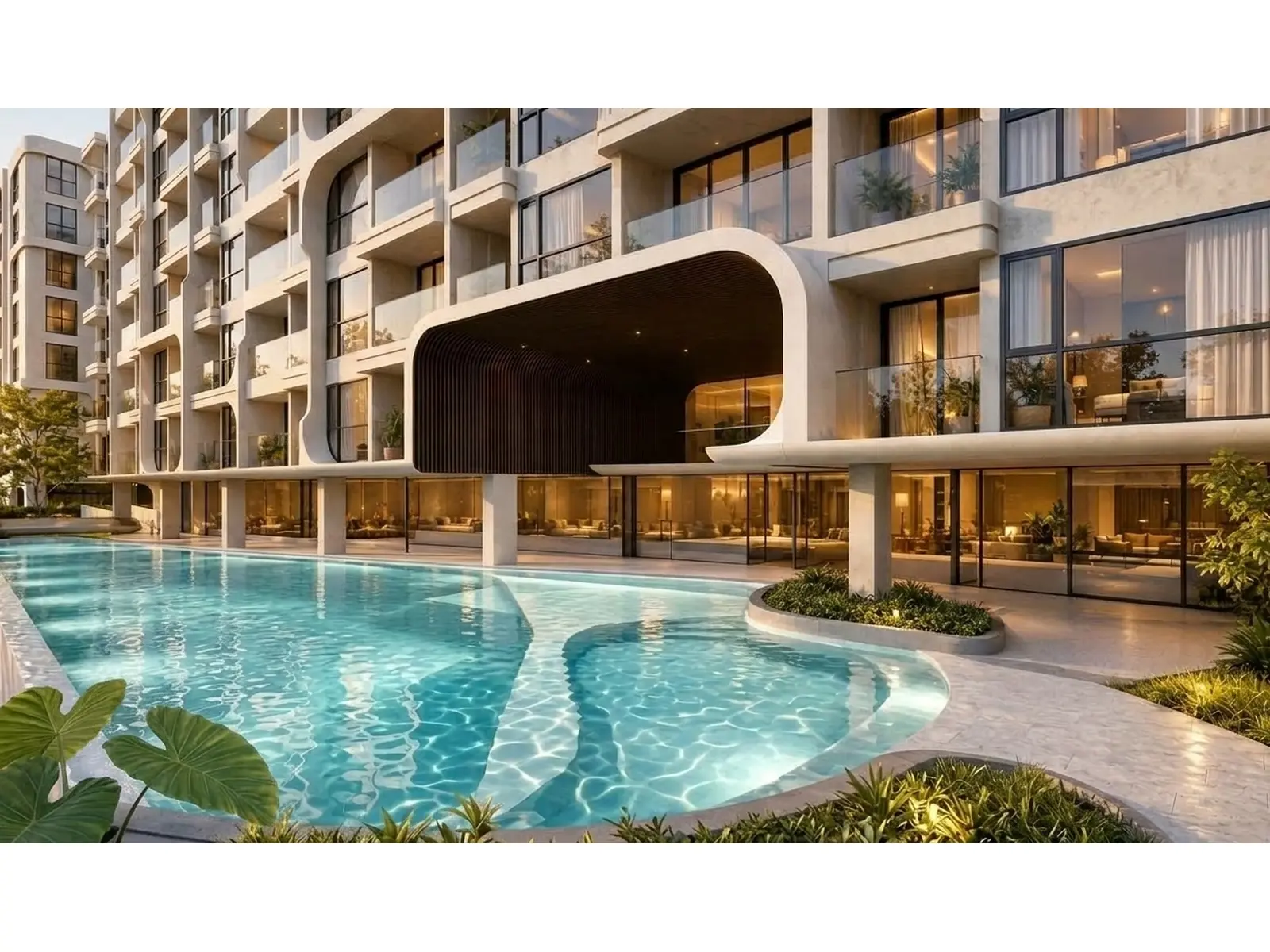 Vibe Downtown Karon — exterior and swimming pool