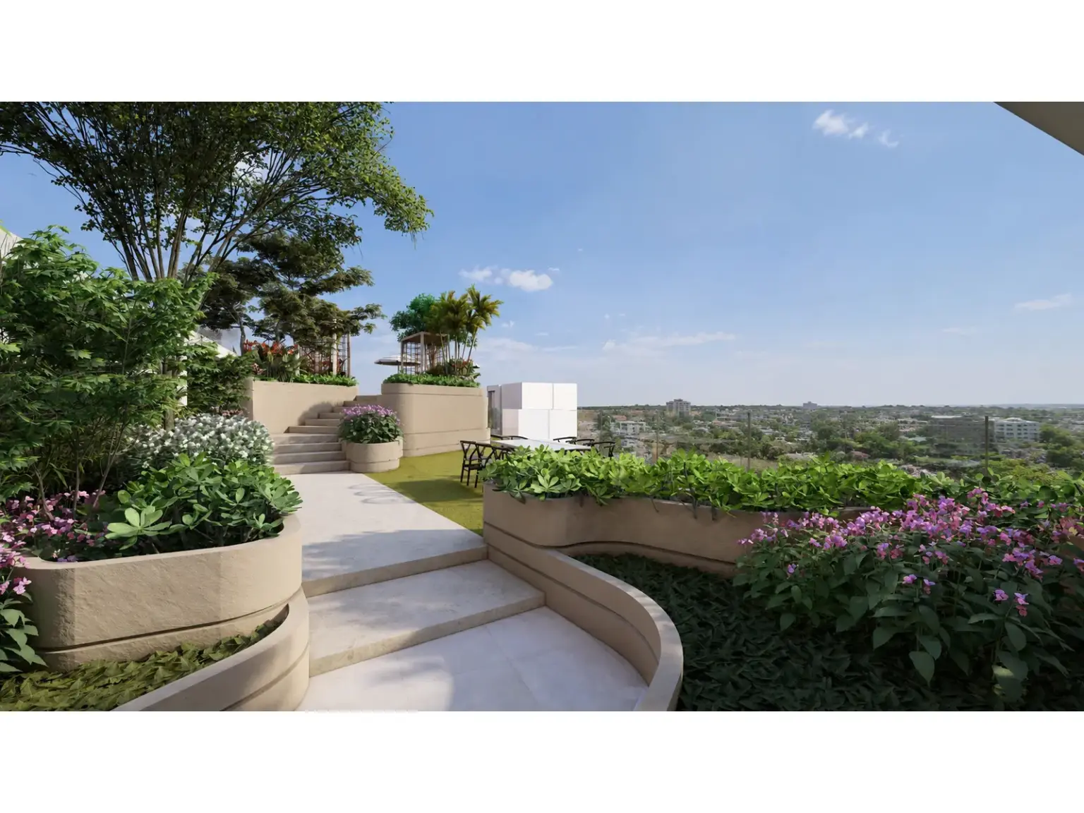 Vibe Downtown Karon — rooftop garden
