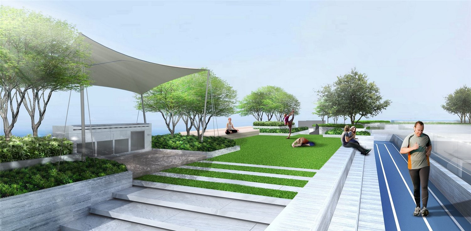 Skypark Aurora residential building exterior