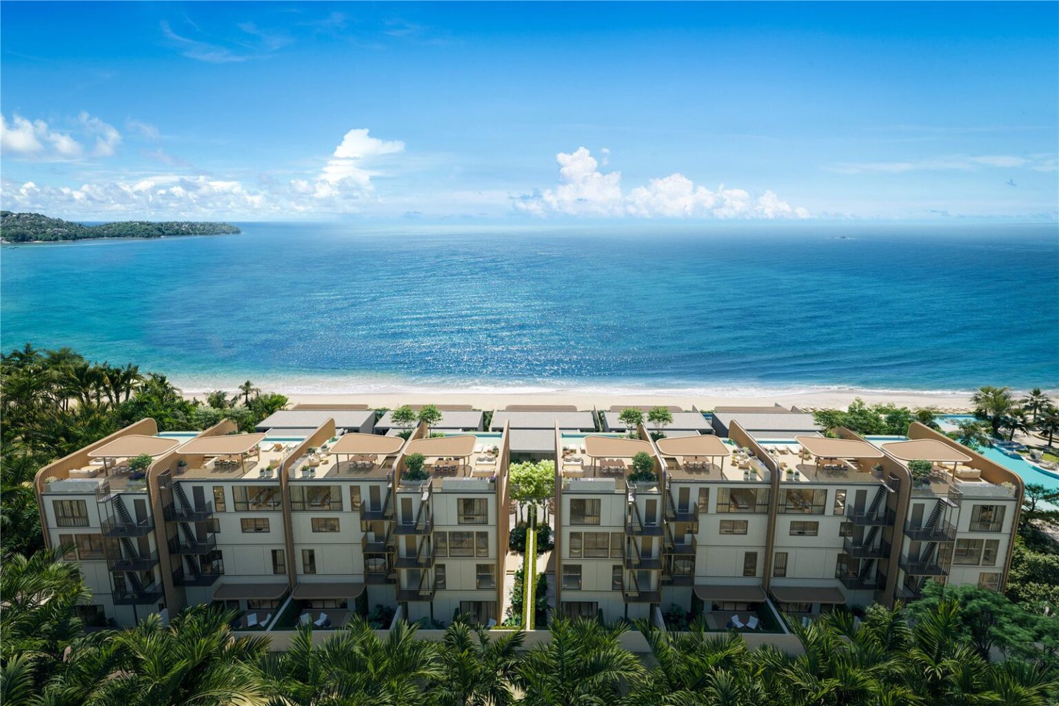 Прибрежный проект Varuna в Laguna Phuket — рендер