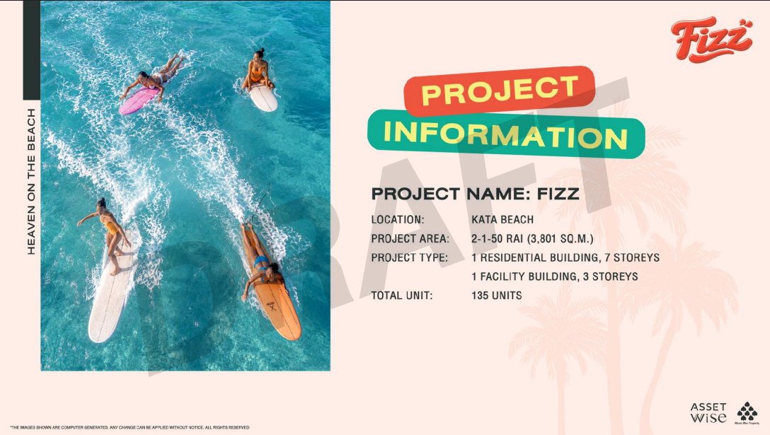 The Title Fizz preliminary developer concept — fizz facts