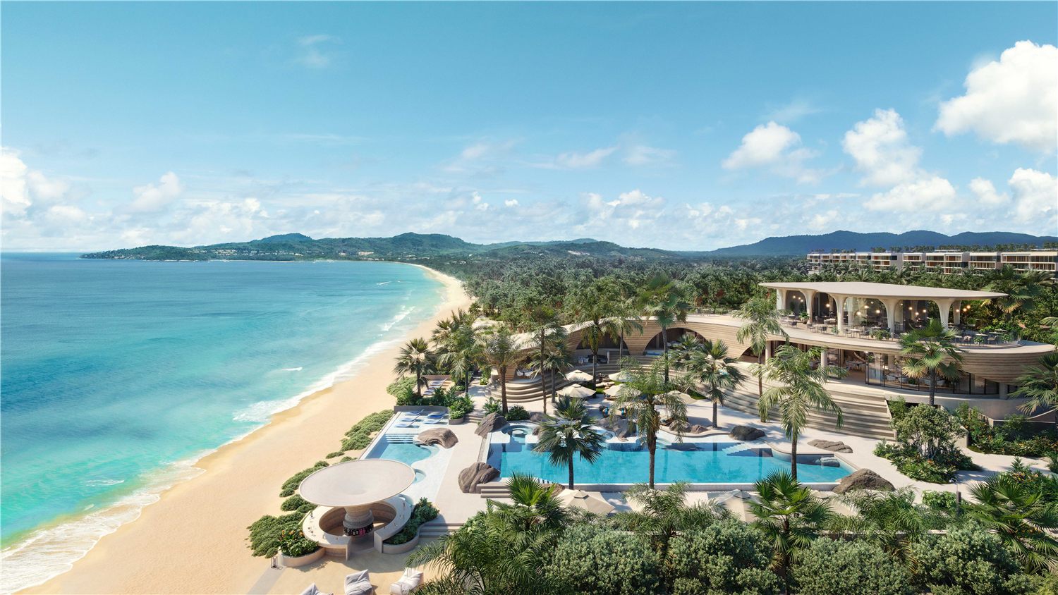 Пляжный клуб Garrya Phuket — рендер застройщика