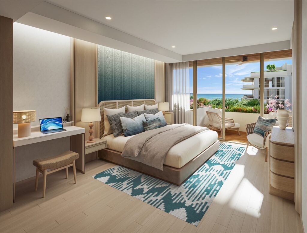 Two-bedroom Laguna Bayside apartment interior