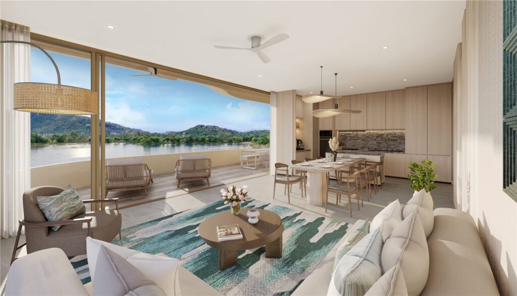 Three-bedroom Laguna Bayside residence interior