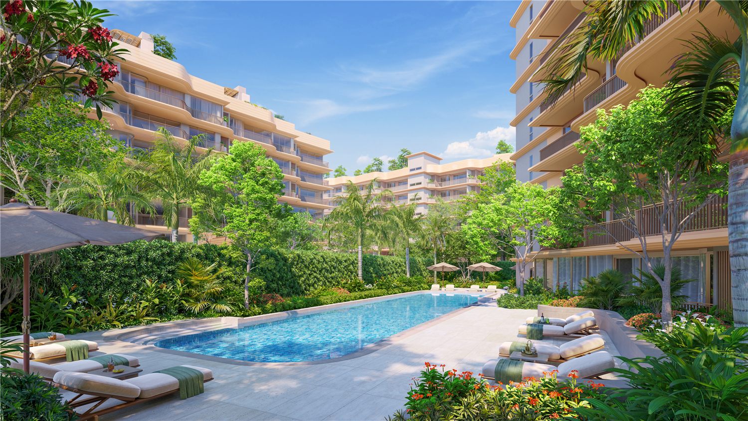 Bellaguna Hibiscus communal pool