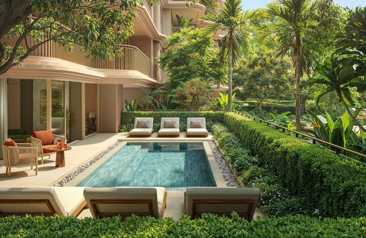 Hibiscus residence with private swimming pool