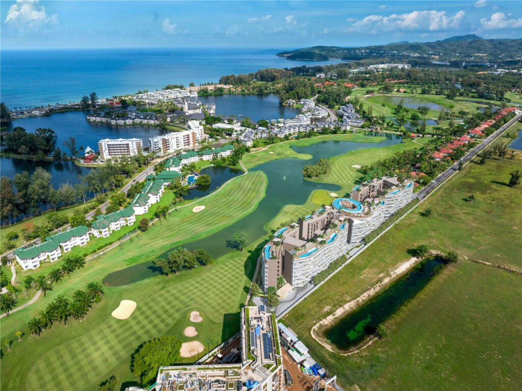 Aerial view of Angsana Topaz residences