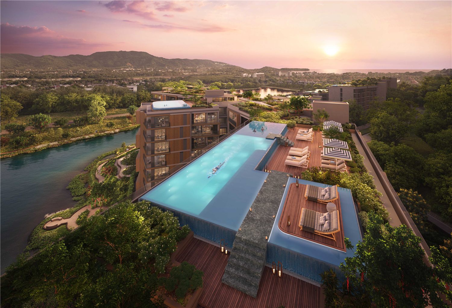 Skypark Elara landscaped residential grounds