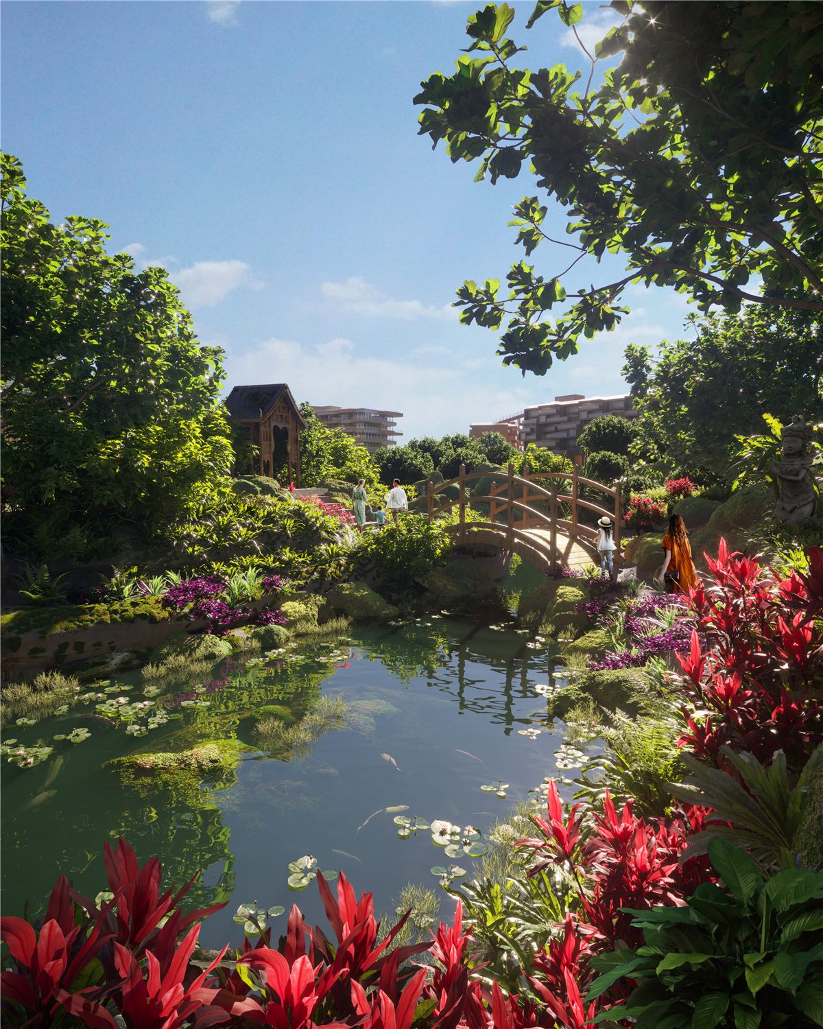 Planned Lakelands botanical garden concept