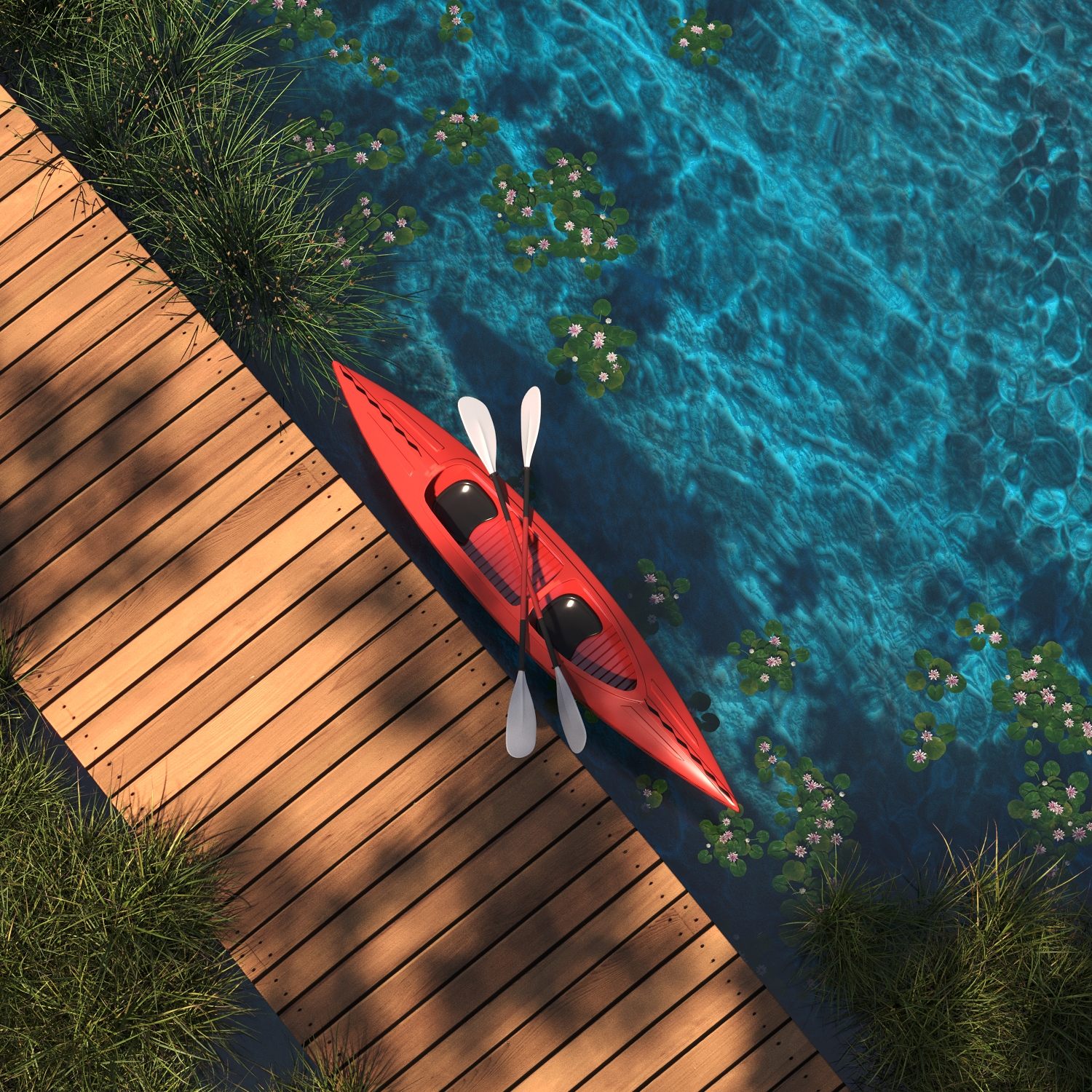 Lakeside recreation concept at Laguna Lakelands