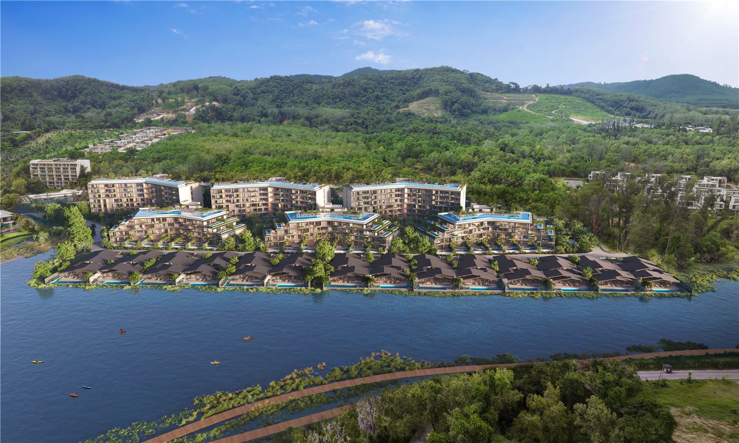 Waterside Residences in the broader Lakelands masterplan