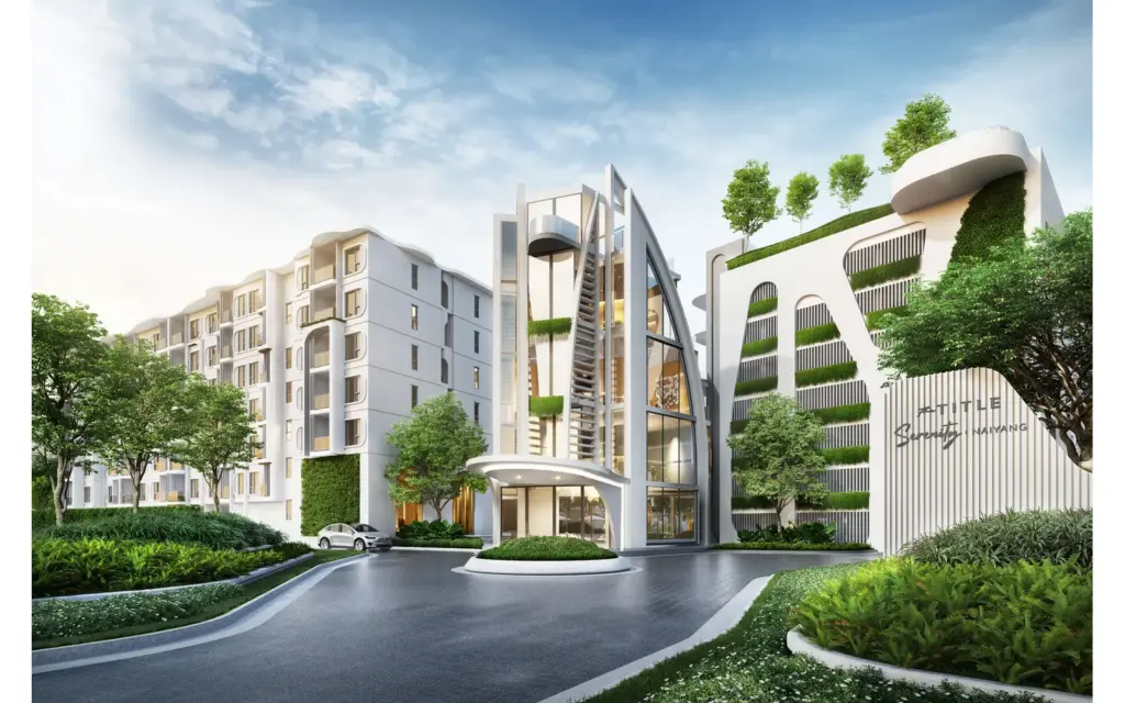 The Title Serenity Naiyang — community clubhouse visualisation