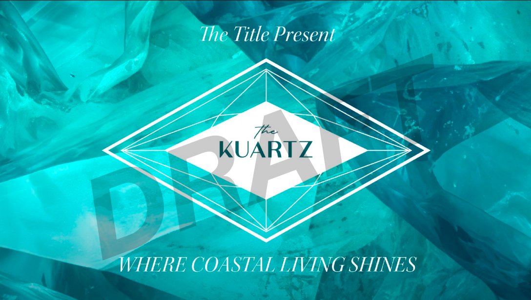 The Title The Kuartz preliminary developer concept — kuartz cover