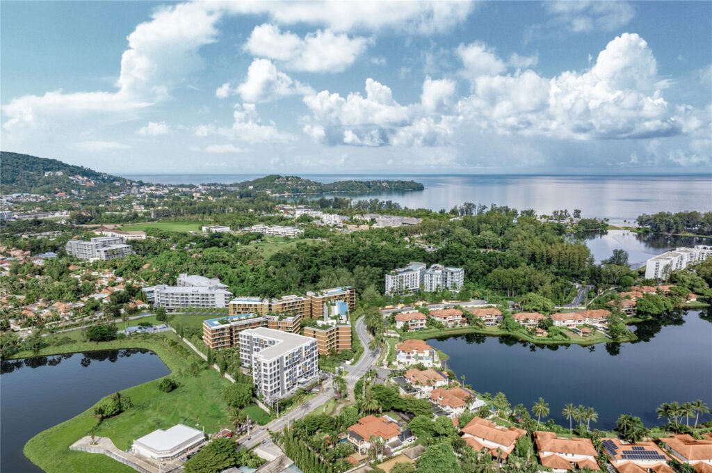 Laguna Lake Residences Aster overlooking the lagoon – developer rendering
