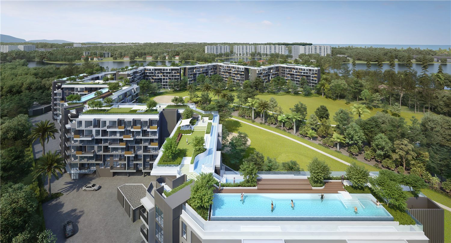 Skypark Celeste roof pool and deck