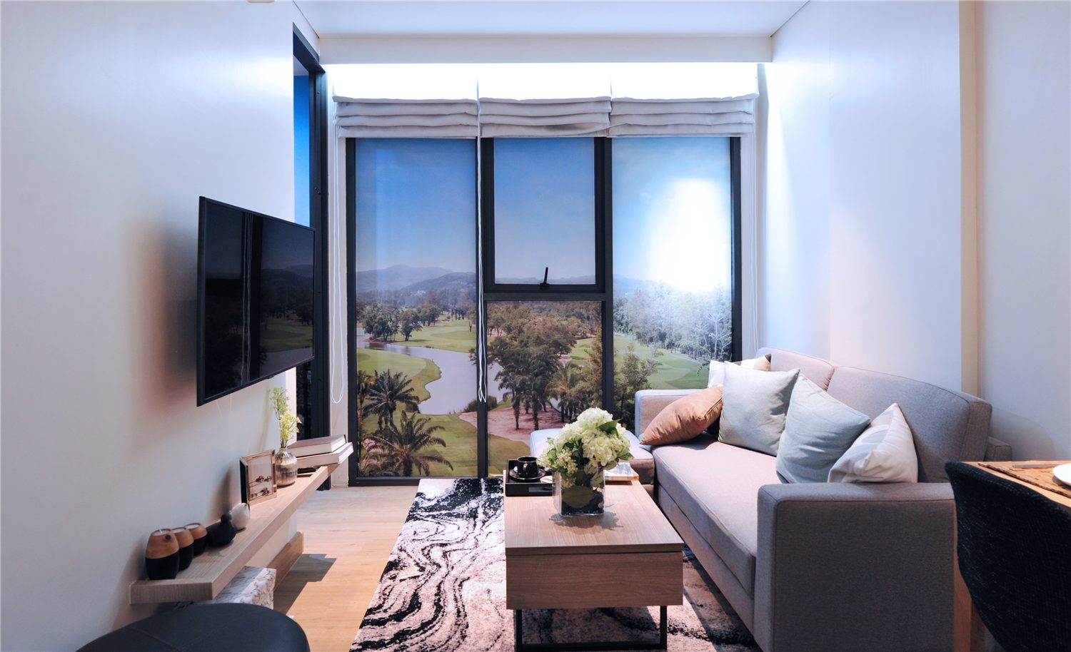 Type B living room interior