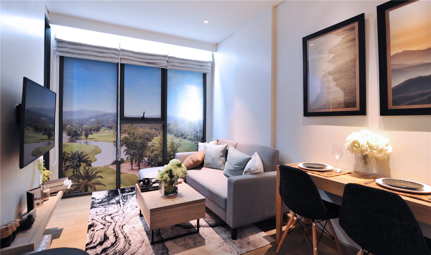 Type B residence dining area