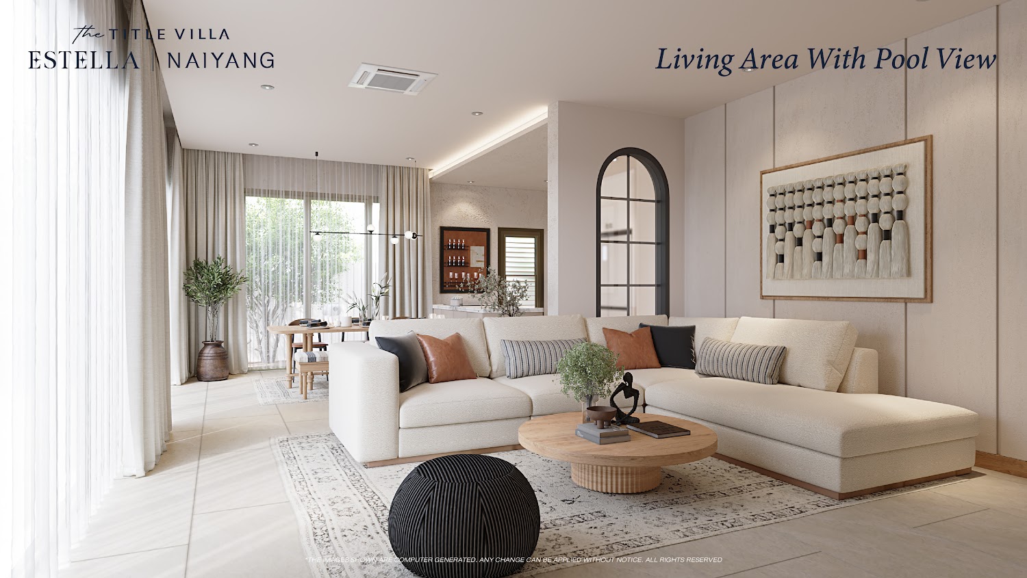 The Title Villa Estella Naiyang — Esstella_Living Area With Pool View.jpg